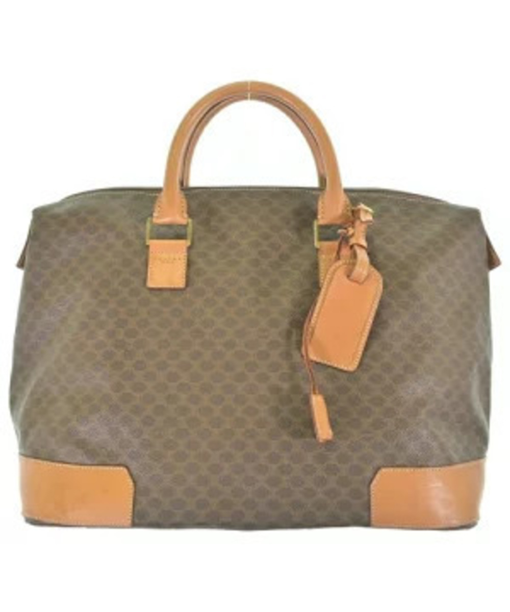 Celine Handbag Macadam Brown All over